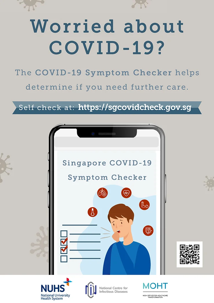 COVID-19 Symptom Checker Launched To Inform And Help The Singapore ...